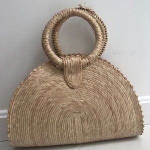 Lulus Woven Straw Tote Bag